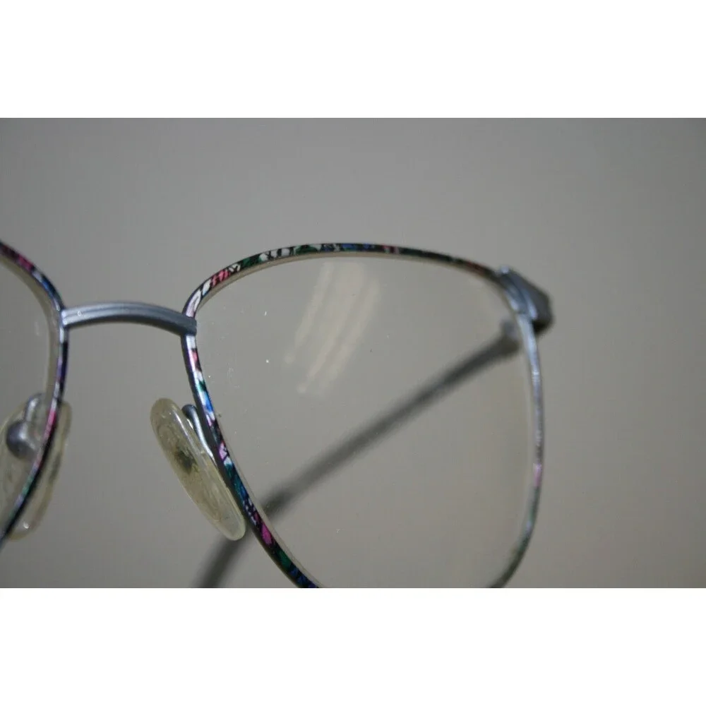 Vintage TITANIUM Colorful 54/16 135MM Giorgio Women's Eyeglasses RARE Japan
